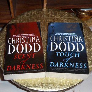 Books - (set/3) - "Scent of Darkness", "Touch of Darkness" & "Into the Flame"